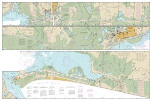 thumbnail for chart Intracoastal Waterway Ellender to Galveston Bay,