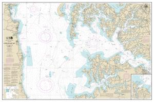 thumbnail for chart Chesapeake Bay Choptank River and Herring Bay; Cambridge,