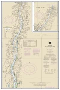thumbnail for chart Hudson River Coxsackie to Troy,