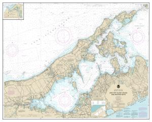 thumbnail for chart New York Long Island, Shelter Island Sound and Peconic Bays;Mattituck Inlet,