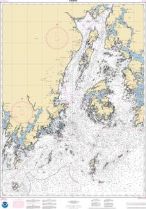 thumbnail for chart Penobscot Bay and Approaches