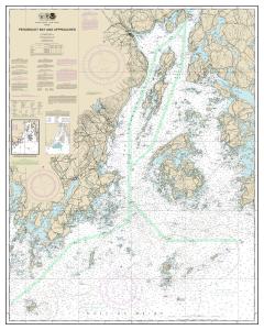 thumbnail for chart Penobscot Bay and Approaches,
