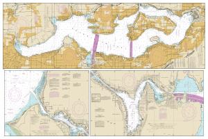 thumbnail for chart Lake Washington Ship Canal and Lake Washington,