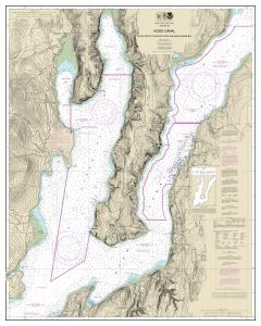 thumbnail for chart Hood Canal-South Point to Quatsap Point including Dabob Bay,