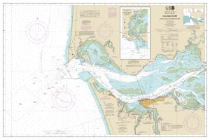 thumbnail for chart Columbia River Pacific Ocean to Harrington Point;Ilwaco Harbor,