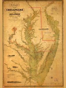 thumbnail for chart MD,1840,Chesapeake and Delware Bays