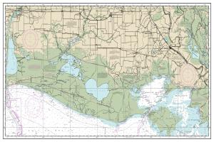thumbnail for chart Intracoastal Waterway New Orleans to Calcasieu River West Section,