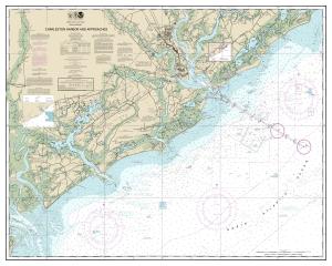 thumbnail for chart Charleston Harbor and Approaches,