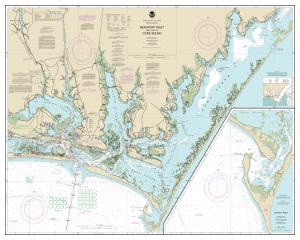 thumbnail for chart Beaufort Inlet and Part of Core Sound;Lookout Bight,