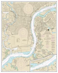 thumbnail for chart Philadelphia and Camden Waterfronts,