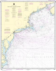 thumbnail for chart Cape Sable to Cape Hatteras
