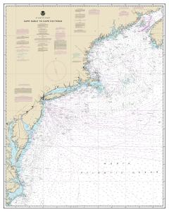 thumbnail for chart Cape Sable to Cape Hatteras,