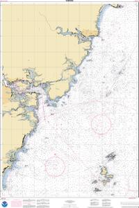 thumbnail for chart Portsmouth Harbor Cape Neddick Harbor to Isles of Shoals