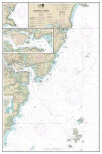 thumbnail for chart Portsmouth Harbor Cape Neddick Harbor to Isles of Shoals; Portsmouth Harbor,