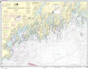 thumbnail for chart Monhegan Island to Cape Elizabeth