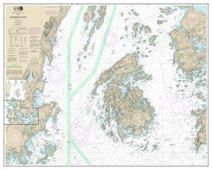 thumbnail for chart Penobscot Bay;Carvers Harbor and Approaches,