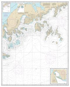 thumbnail for chart Shumagin Islands to Sanak Islands;Mist Harbor,