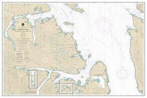 thumbnail for chart Clarence Strait, Cholmondeley Sound and Skowl Arm,