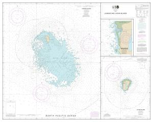 thumbnail for chart Lisianski and Laysan Island;West Coast of Laysan Island,
