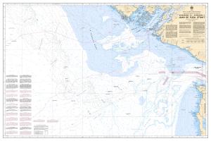 thumbnail for chart Approaches to/Approches à Juan de Fuca Strait