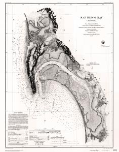 thumbnail for chart CA,1872, Nautical Chart of San Diego Bay