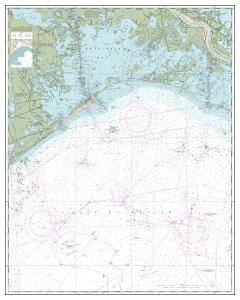 thumbnail for chart Barataria Bay and approaches,