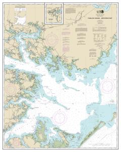 thumbnail for chart Pamlico Sound Western Part,