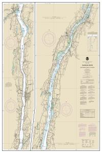 thumbnail for chart Hudson River Wappinger Creek to Hudson,