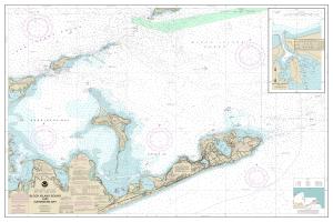 thumbnail for chart Block Island Sound and Gardiners Bay; Montauk Harbor,