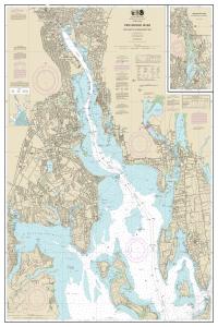 thumbnail for chart Providence River and Head of Narragansett Bay,