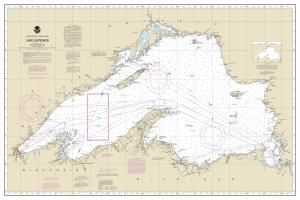 thumbnail for chart Lake Superior (Mercator Projection),