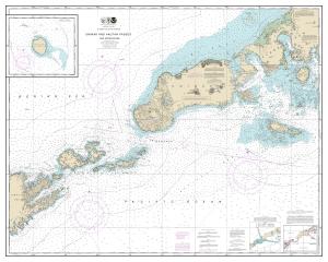 thumbnail for chart Unimak and Akutan Passes and approaches;Amak Island,