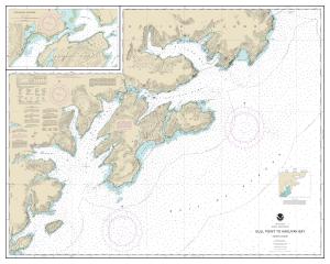 thumbnail for chart Kodiak Island Gull Point to Kaguyak Bay;Sitkalidak Passage,