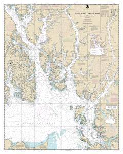 thumbnail for chart Hecate Strait to Etolin Island, including Behm and Portland Canals,