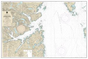 thumbnail for chart Clarence Strait and Moira Sound,