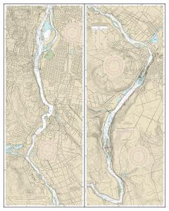 thumbnail for chart Willamette River Portland to Walnut Eddy,