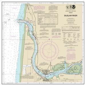 thumbnail for chart Siuslaw River,