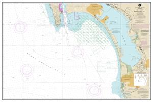 thumbnail for chart Approaches to San Diego Bay,