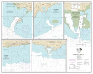 thumbnail for chart Harbors of Moloka?i Kaunakakai Harbor;Pükoo Harbor;Kamalö Harbor;Kolo Harbor;Lono Harbor,