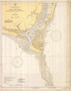 thumbnail for chart NC,1936,Cape Fear River