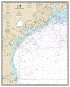 Galveston to Rio Grande thumbnail for chart Galveston to Rio Grande