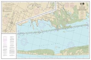 thumbnail for chart Intracoastal Waterway Laguna Madre - Chubby Island to Stover Point, including The Arroyo Colorado