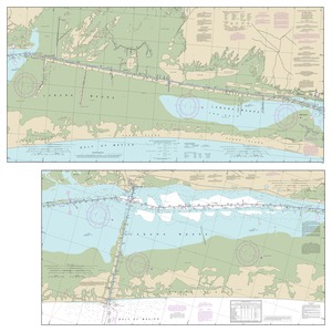 thumbnail for chart Intracoastal Waterway Laguna Madre Middle Ground to Chubby Island