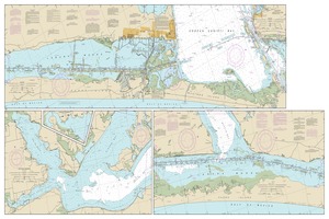 thumbnail for chart Intracoastal Waterway Redfish Bay to Middle Ground