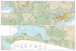 Intracoastal Waterway Ellender to Galveston Bay thumbnail for chart Intracoastal Waterway Ellender to Galveston Bay