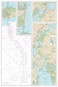 thumbnail for chart Calcasieu River and Approaches