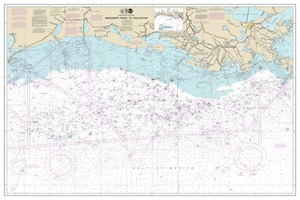 Mississippi River to Galveston thumbnail for chart Mississippi River to Galveston
