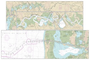 Calcasieu River and Lake thumbnail for chart Calcasieu River and Lake