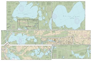Intracoastal Waterway Forked Island to Ellender, including the Mermantau River, Grand Lake and White Lake thumbnail for chart Intracoastal Waterway Forked Island to Ellender, including the Mermantau River, Grand Lake and White Lake