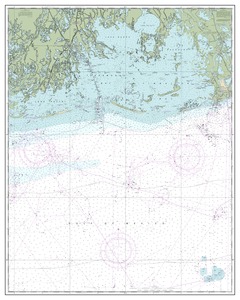 Timbalier and Terrebonne Bays thumbnail for chart Timbalier and Terrebonne Bays